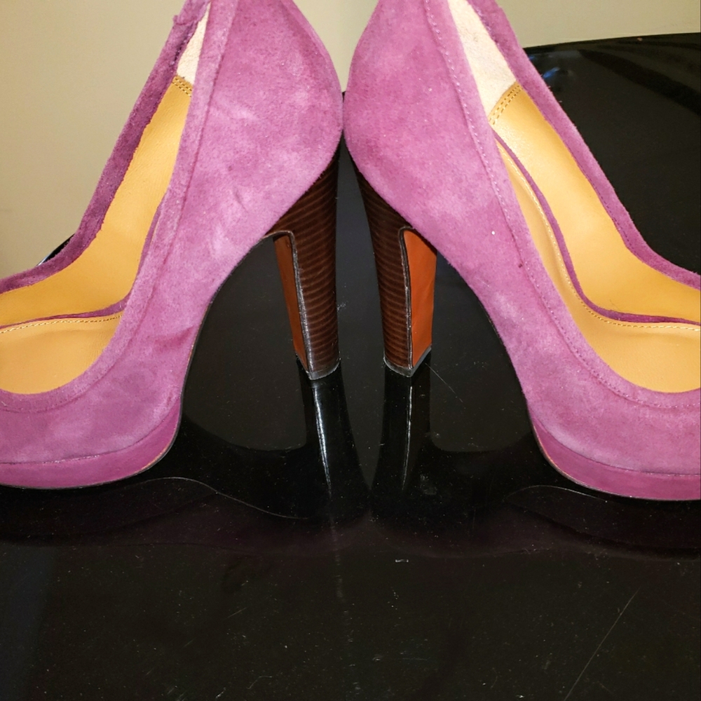 COACH PURPLE SHOES